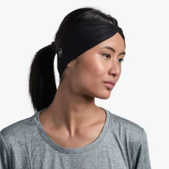 Buff Coolnet UV Ellipse Headband Black Solid