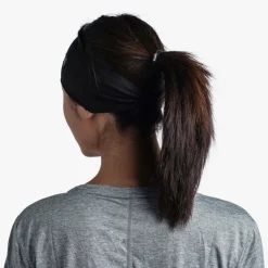Buff Coolnet UV Ellipse Headband Black Solid