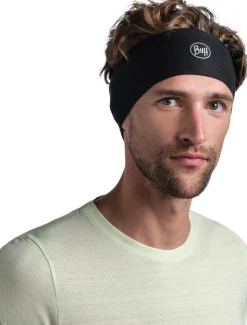 Buff Coolnet UV Wide Headband Black Solid