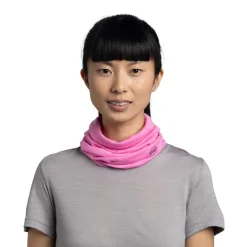 Buff Lightweight Merino Solid Fl Fuchsia