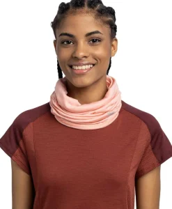 Buff Lightweight Merino Solid Coral