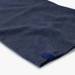 Buff Merino Fleece Navy