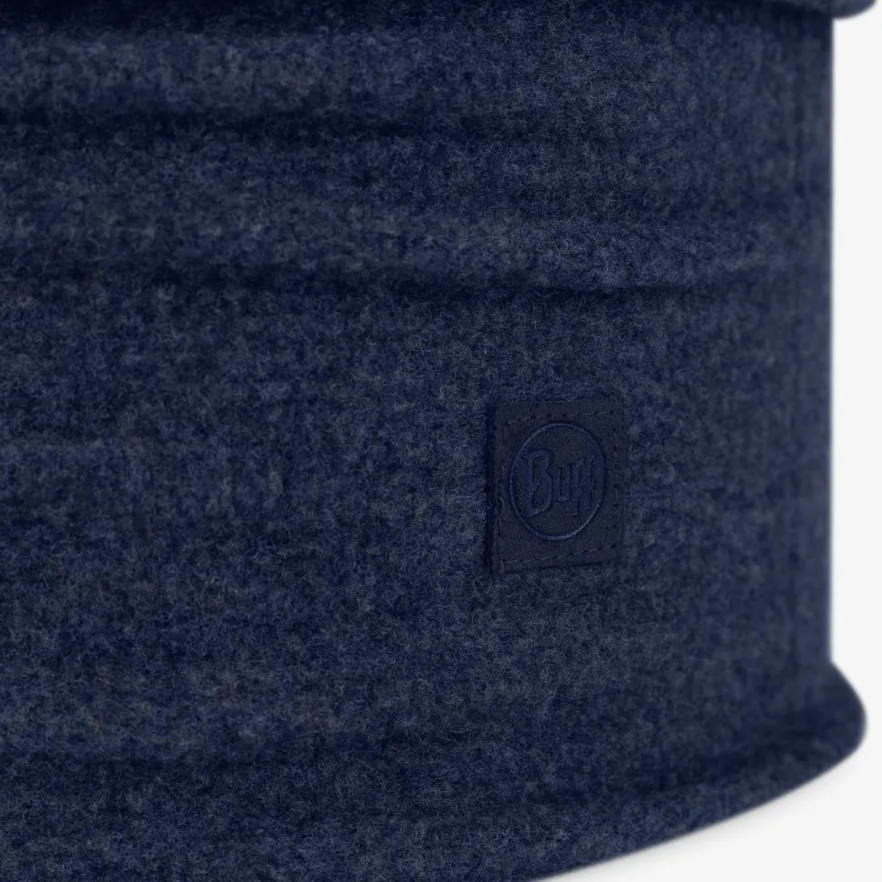 Buff Merino Fleece Navy