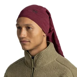 Buff Midweight Merino Tibe Red Melange