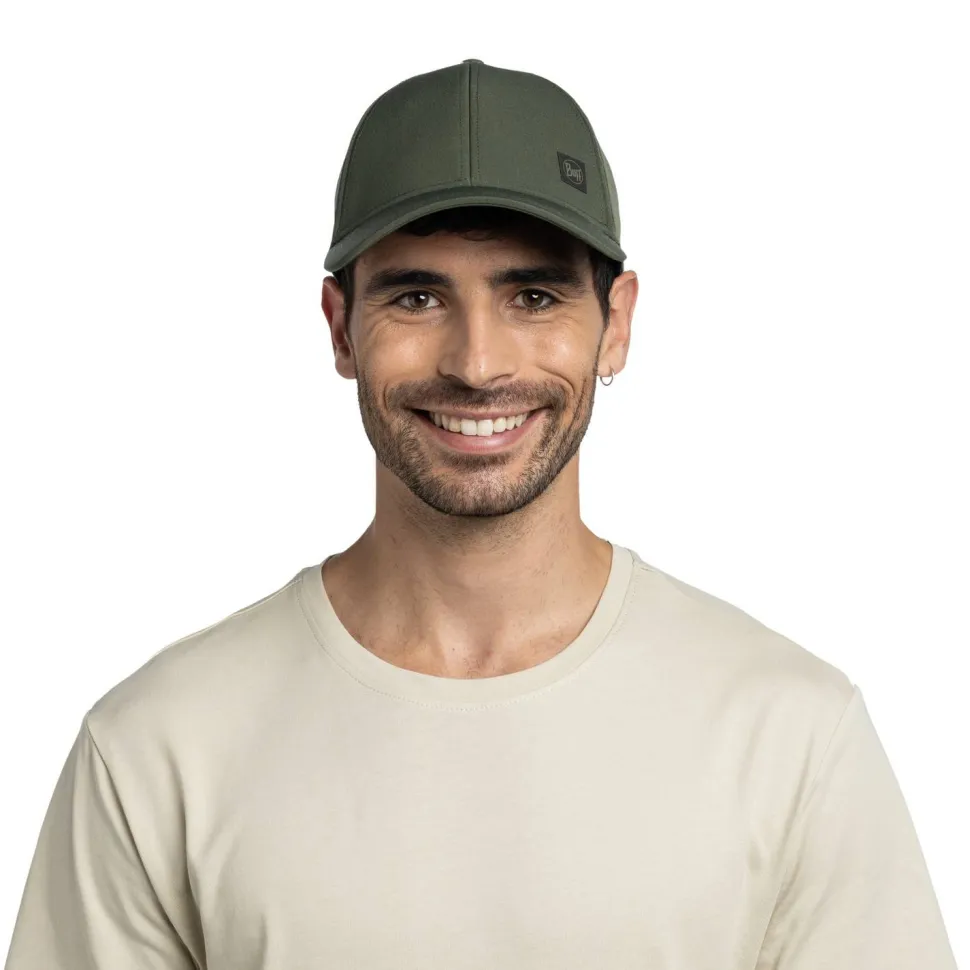 Buff Summit Cap Solid Khaki