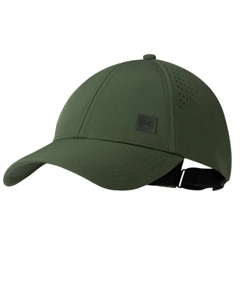 Buff Summit Cap Solid Khaki