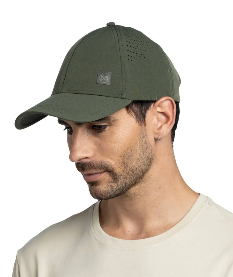 Buff Summit Cap Solid Khaki