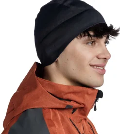 Buff Windproof Beanie Black Solid
