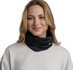 Buff Windproof Neckwarmer Logo Black