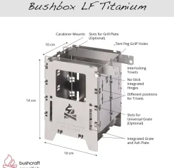 Bushcraft Essentials Bushbox LF Titanium