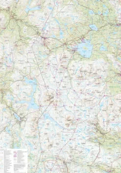 Calazo Jämtlandsfjällen 1:100 000