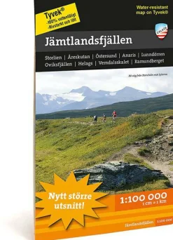 Calazo Jämtlandsfjällen Fjällkarta Tyvek