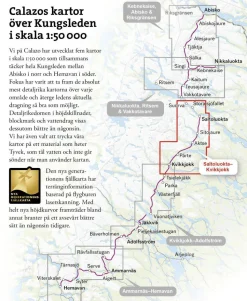 Calazo Kungsleden: saltol-kvikkjokk tyvek