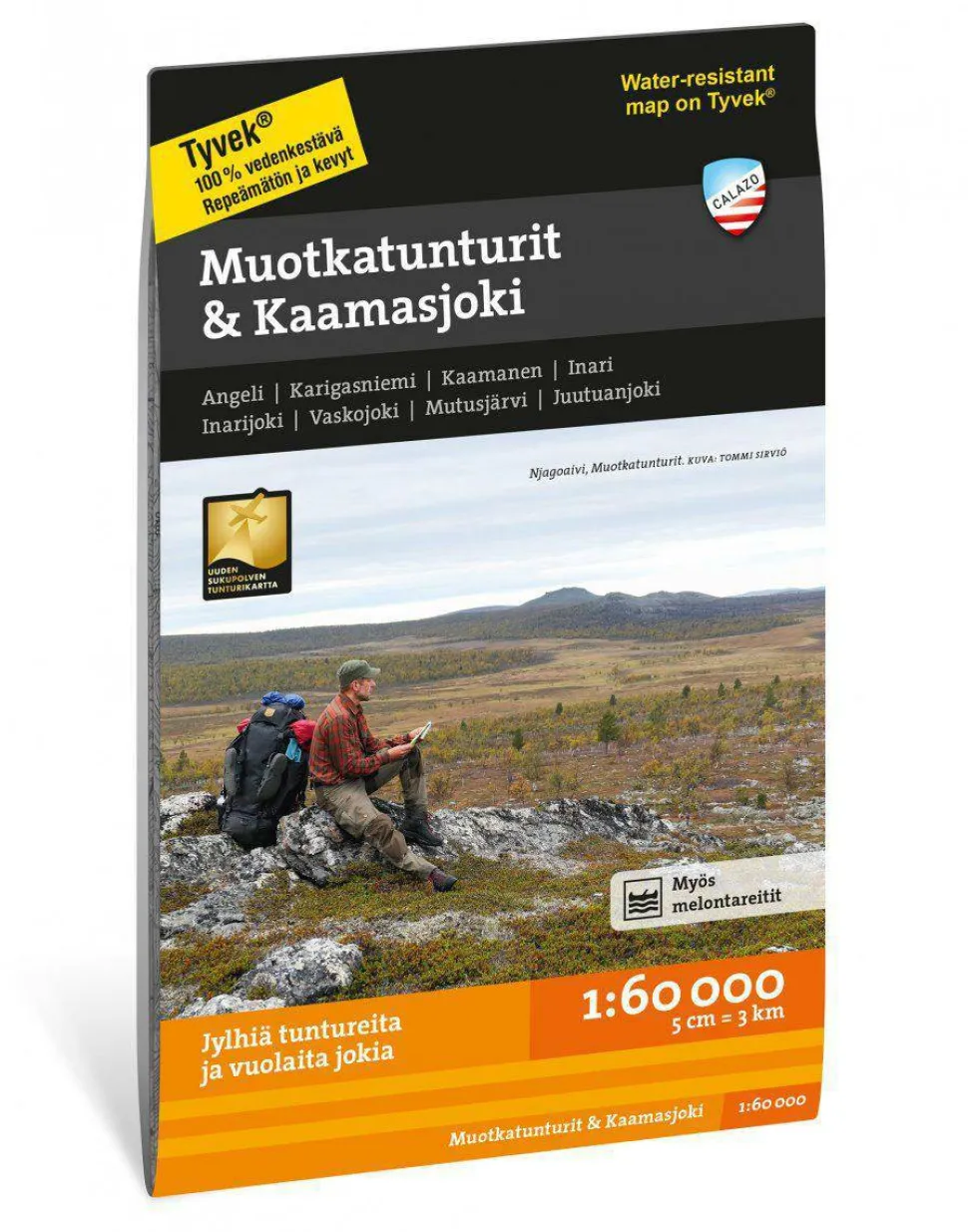 Calazo Muotkatunturit ja Kaamasjoki Tyvek
