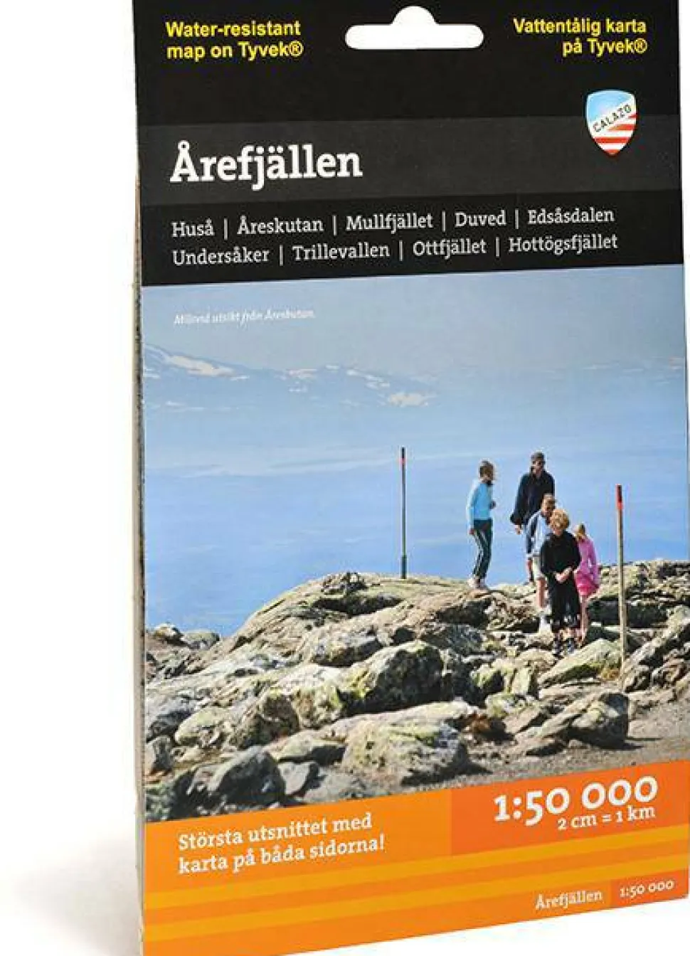 Calazo Årefjällen Fjällkarta Tyvek