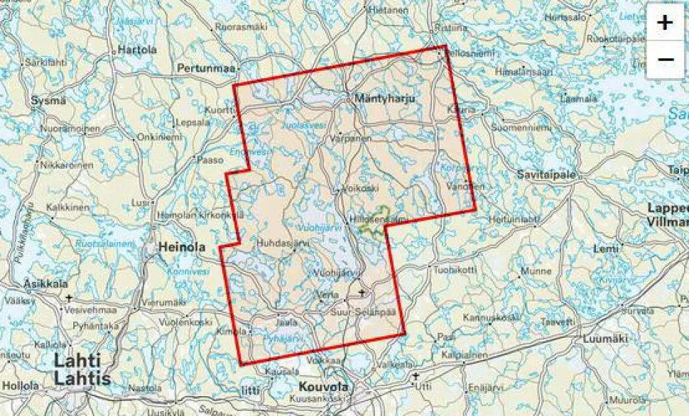 Calazo Repovesi Mäntyharju Paistjärvi Tyvek