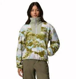 Columbia Women's Sequoia Grove Print Half Zip Fleece
