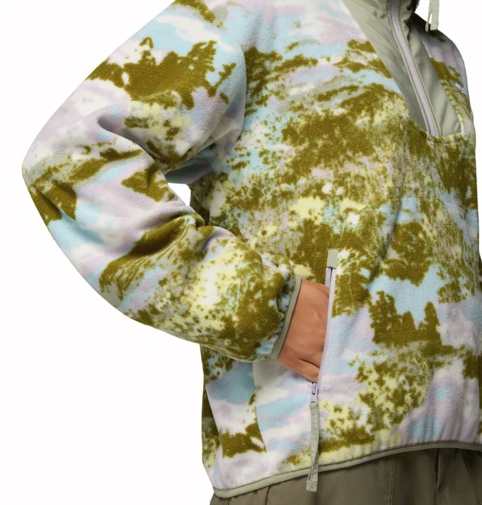 Columbia Women's Sequoia Grove Print Half Zip Fleece
