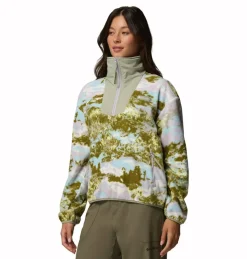 Columbia Women's Sequoia Grove Print Half Zip Fleece