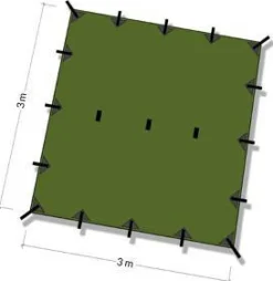 DD Hammocks Tarp 3x3