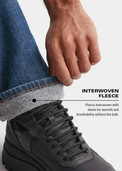 Duer Men's Tech Fleece Denim Straight