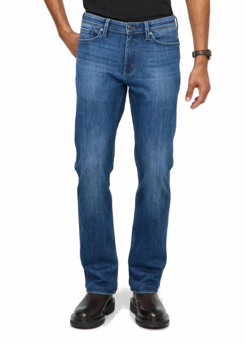 Duer Men's Tech Fleece Denim Straight