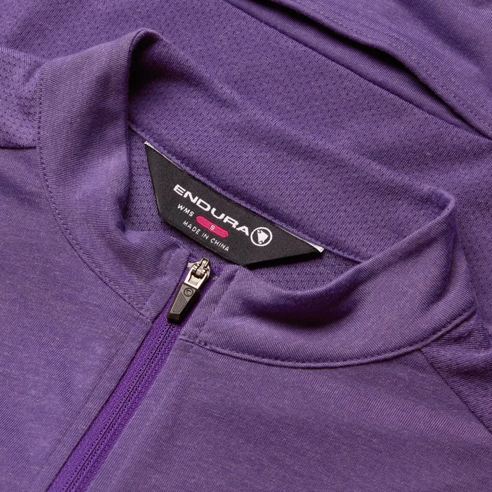 Endura Women's Loop S/S Zipped Jersey