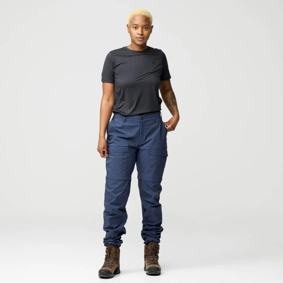 Fjällräven Women's Abisko Hybrid Trail Zipoff Trousers