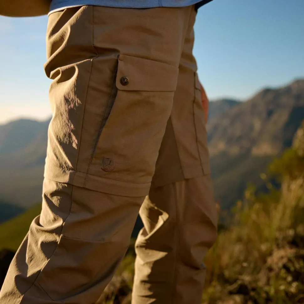 Fjällräven Women's Abisko Hybrid Trail Zipoff Trousers