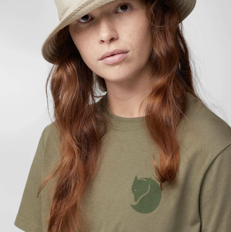 Fjällräven Women's Fox Boxy Logo Tee
