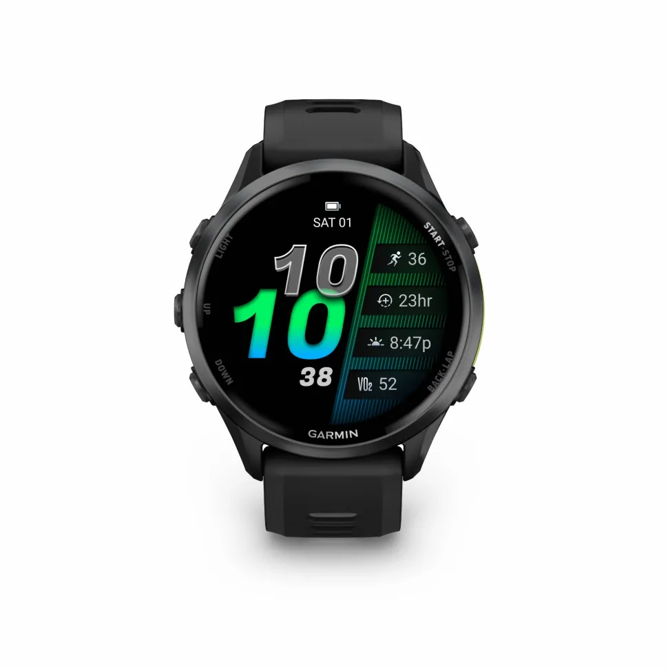 Garmin Forerunner 970 Hiilenharmaa DLC-titaani
