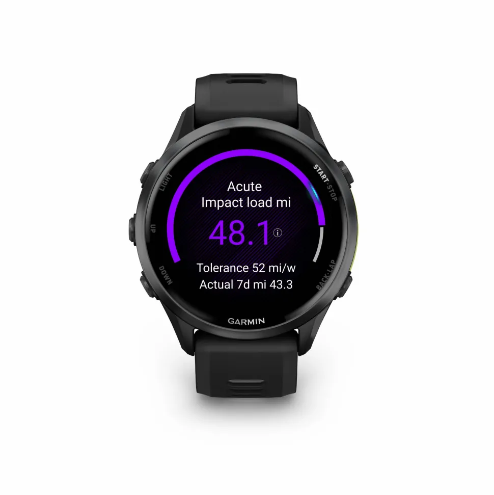 Garmin Forerunner 970 Hiilenharmaa DLC-titaani