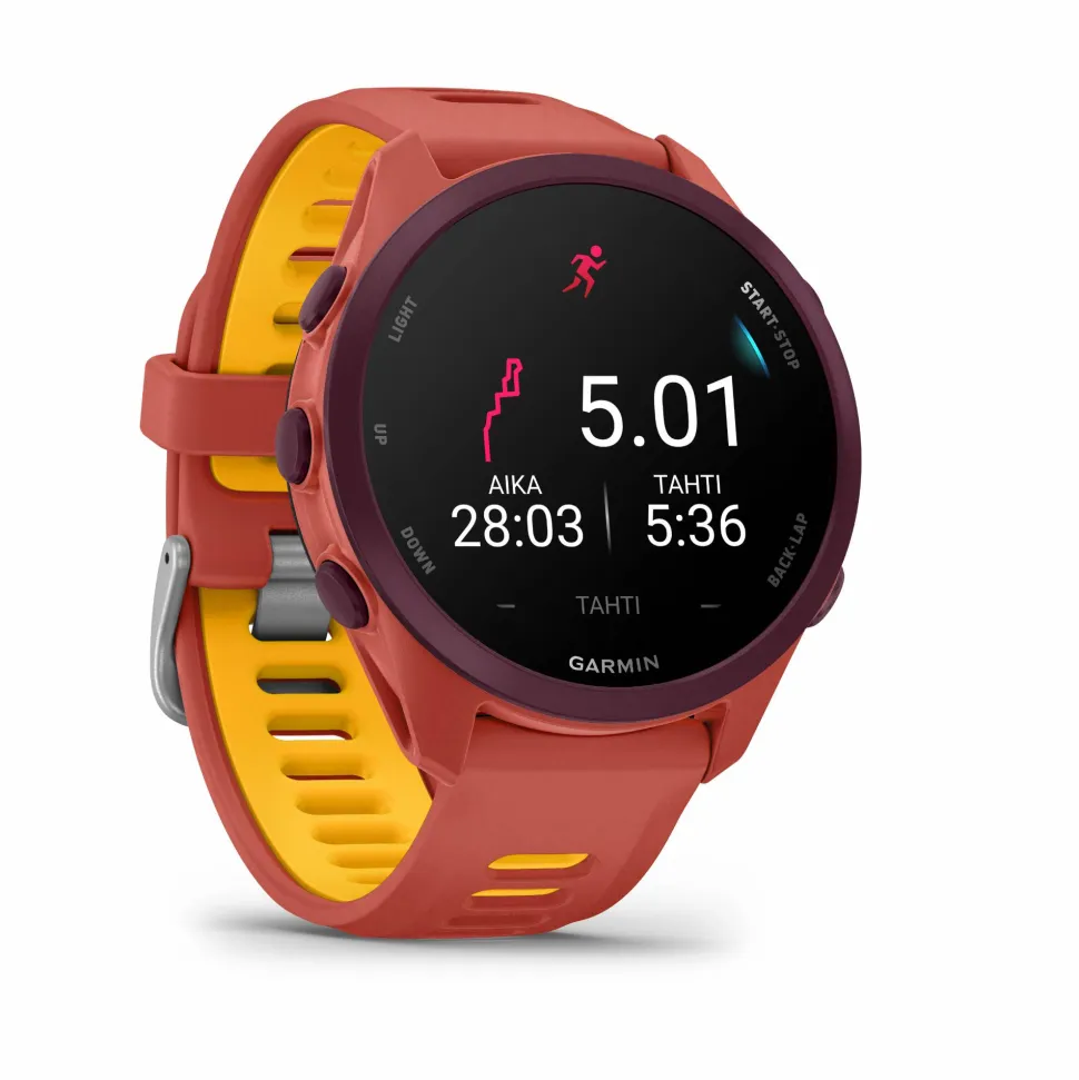 Garmin Forerunner 170 Music Red Pink/Mango
