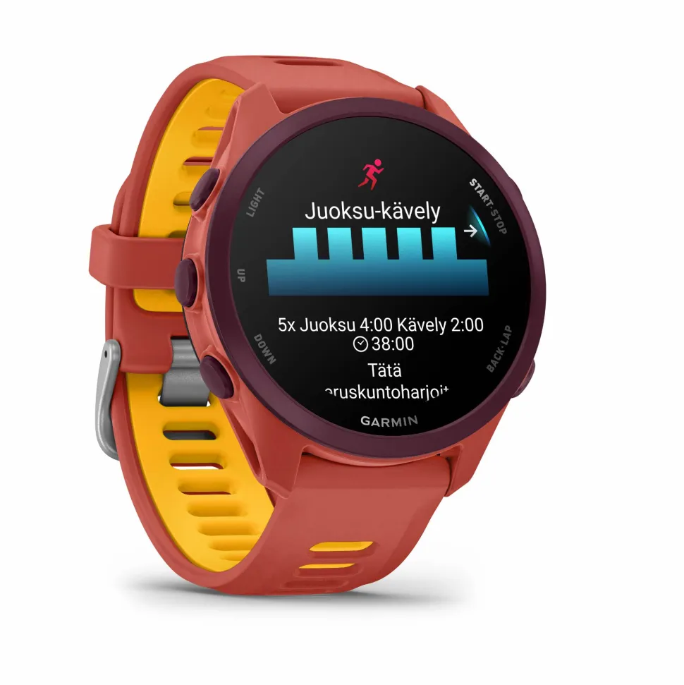 Garmin Forerunner 170 Music Red Pink/Mango