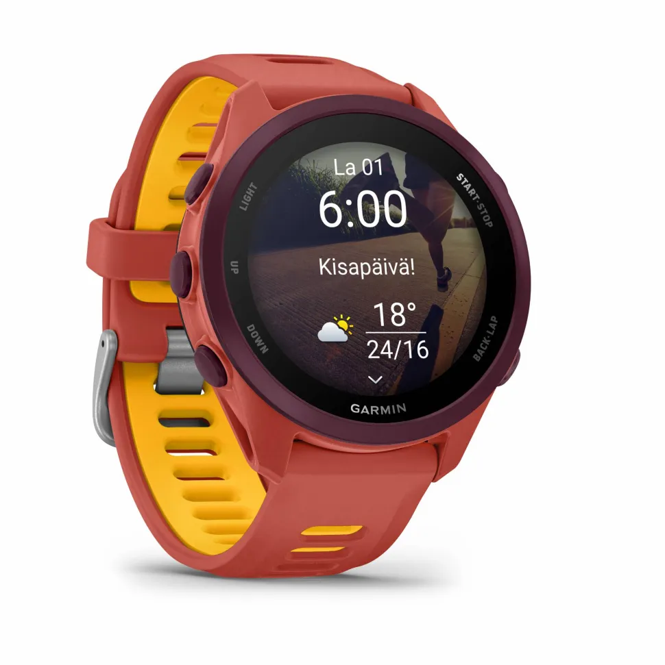 Garmin Forerunner 170 Music Red Pink/Mango