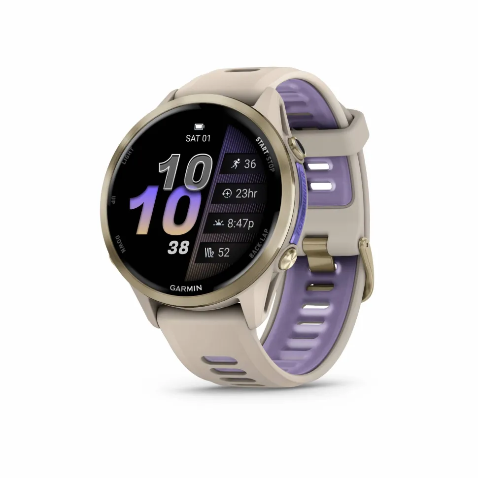 Garmin Forerunner 970 Vaalea kulta titaani