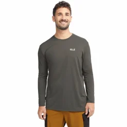 Jack Wolfskin Men's Prelight Suncool Long Sleeve