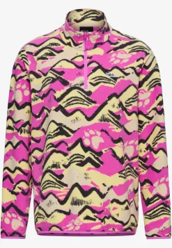 Jack Wolfskin Women's Paw Era 100 Print Half Zip
