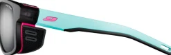 Julbo Shield M Matt Translucent Black/Light blue/Pink