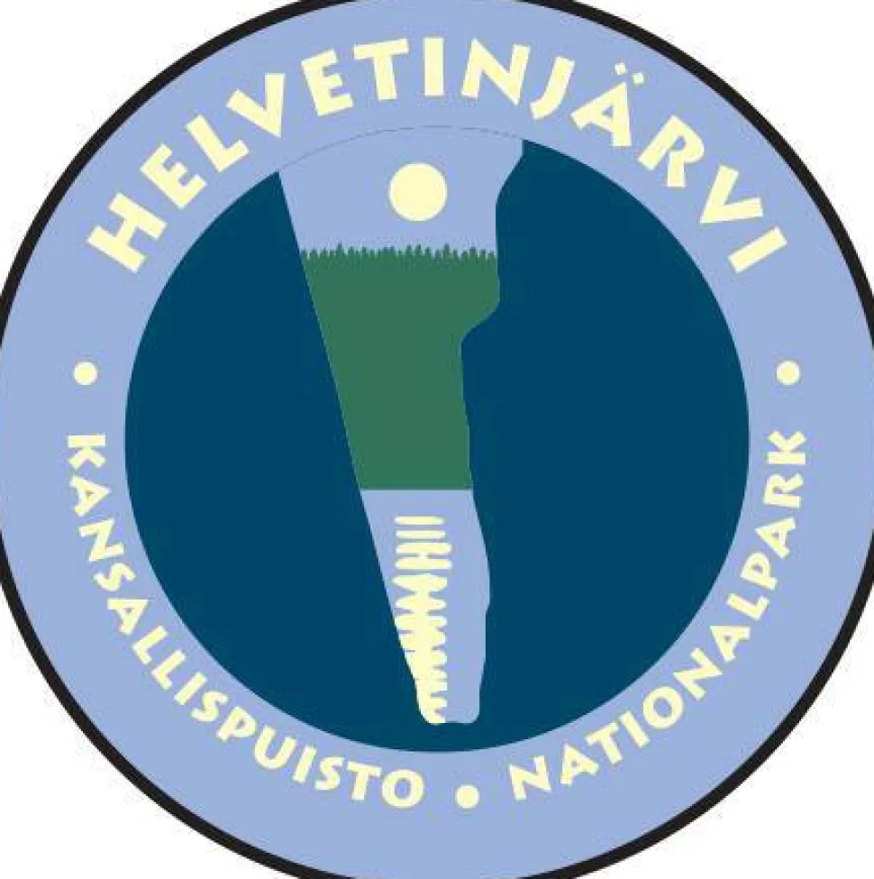 Kansallispuisto Helvetinjärvi Kangasmerkki
