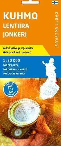 Karttakeskus Kuhmo Lentiira Jonkeri