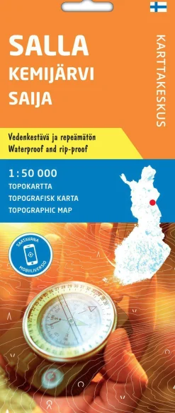 Karttakeskus Salla Kemijärvi Saija