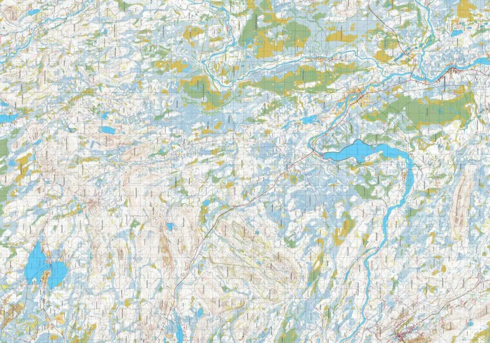 Karttakeskus Savukoski Pelkosenniemi Oratunturi