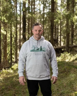 Metsä/Skogen Ikimetsä Hoodie, Printti