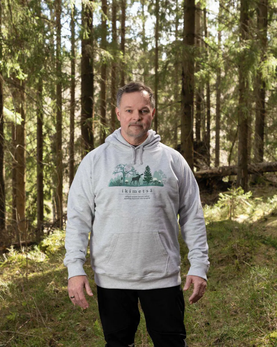 Metsä/Skogen Ikimetsä Hoodie, Printti