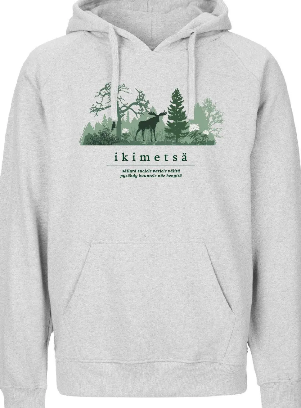Metsä/Skogen Ikimetsä Hoodie, Printti