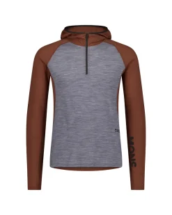 Mons Royale Men's Temple Merino Long Sleeve Hood