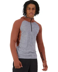 Mons Royale Men's Temple Merino Long Sleeve Hood