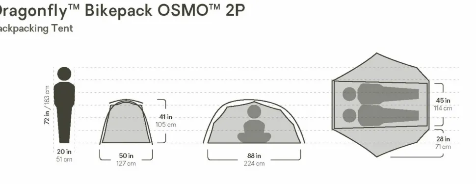 Nemo Dragonfly Osmo Bikepacking 2P