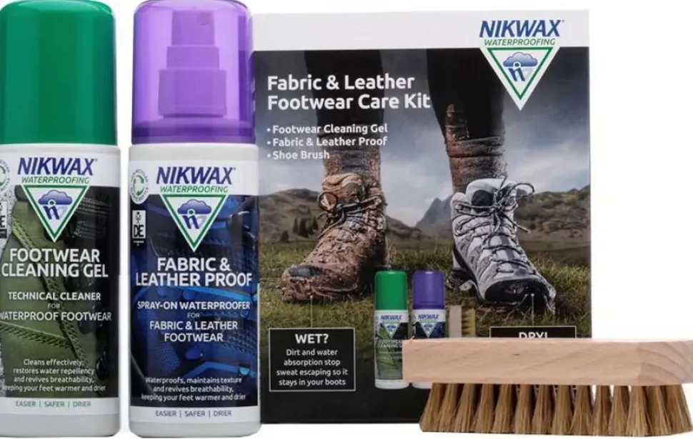 Nikwax Footwear Care Kit